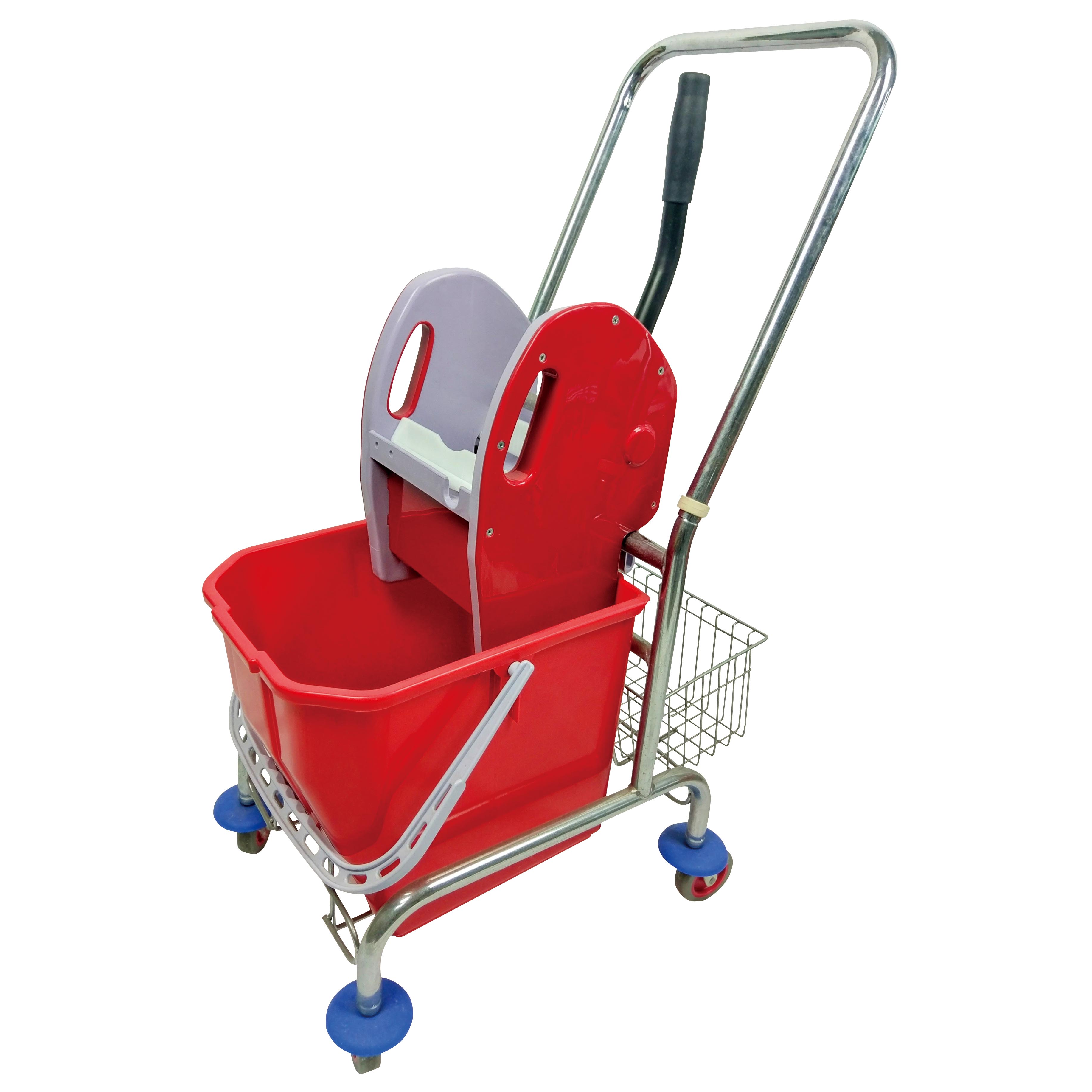 Single Bucket & Wringer Trolley